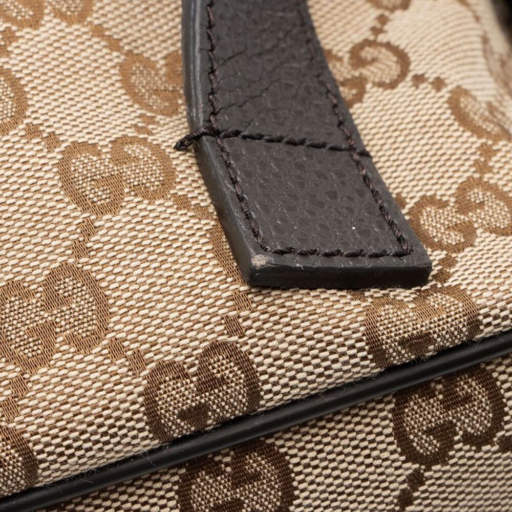 Gucci GG Canvas Drawstring Backpack - Picture 12 of 13